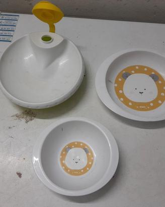 Set Pappa Bimbo  + Posate Colorate