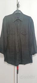 👚 Camicia donna antracite nn taglia 40 lino