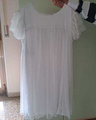Vestito Elegante Bianco Benetton
