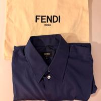 Shirt Blue Logo Cotton