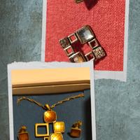Parure collana e orecchini Avon 