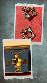 Parure collana e orecchini Avon 