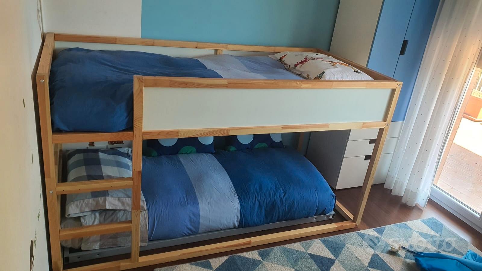 Letto Kura Ikea Misure LETTO REVERSIBILE KURA IKEA COMPLETO DI