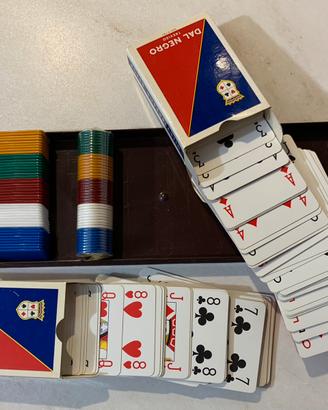 Collezionismo, mazzi di “Carte da Ramino”Dal Negro