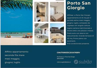 Appartamento mare Porto San Giorgio