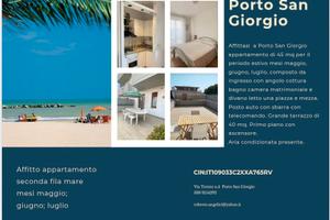 Appartamento mare Porto San Giorgio