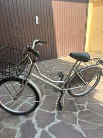 Bici Holland da citta con cestino e portapacchi
