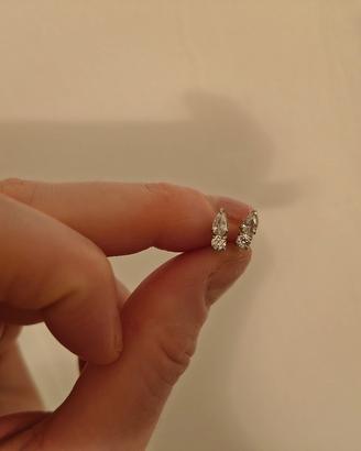 Orecchini con brillantini Purelei 