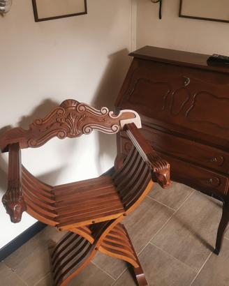 sedia e dromoncino veneziano 