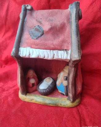 Presepe in biscuit stile Thun