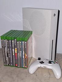 xbox one s con controller e giochi