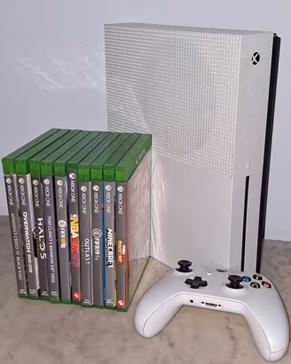xbox one s con controller e giochi