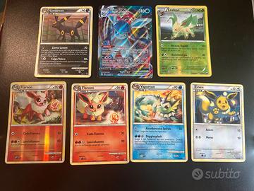 Lotto Carte Pokémon Eevolutions