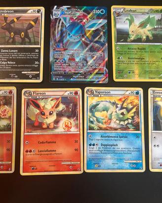 Lotto Carte Pokémon Eevolutions