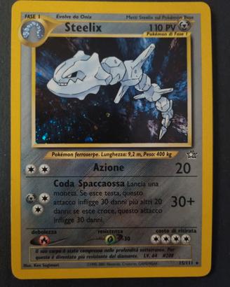 steelix 15/111 set neo genesis ita