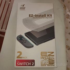 2 vetri temperati per nintendo switch2