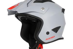 CASCO JET ARIA 22-06 ACERBIS grigio opaco
