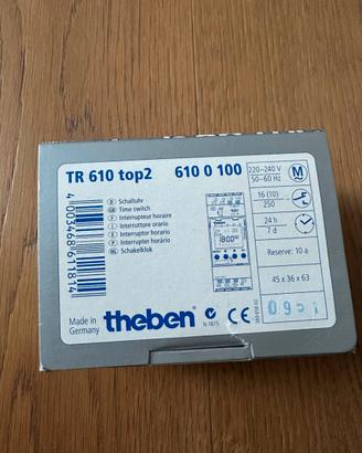 Interruttore Digitale Theben TR 610 top2