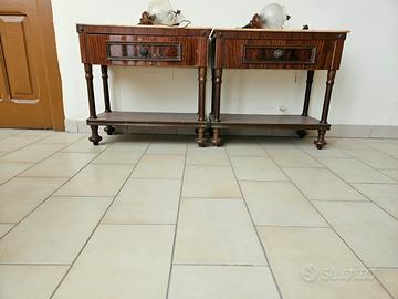 Coppia comodini anni 60 