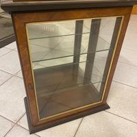 Bacheca in legno e vetro