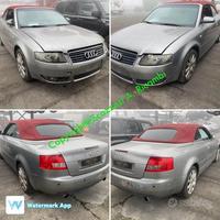 Ricambi usati Audi A4 Cabrio anno 2003 Fi