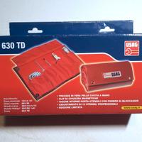 Usag Trousse Pieghevole in Pelle