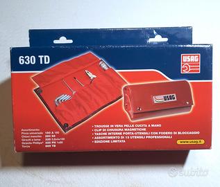 Usag Trousse Pieghevole in Pelle