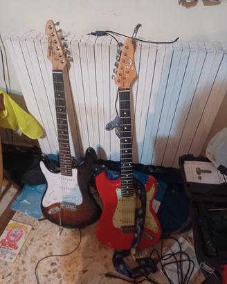 chitarra Eko e Gear Music elettriche