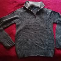 Maglione elegante COIN con collo a zip