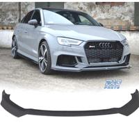 SPOILER LIP AUDI A3 S LINE SEDAN 17-20 LOOK RS3