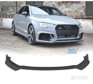 SPOILER LIP AUDI A3 S LINE SEDAN 17-20 LOOK RS3