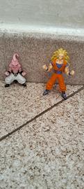 Goku e Majin Bu Action Figures