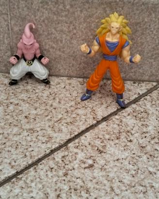Goku e Majin Bu Action Figures