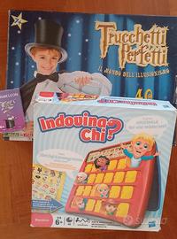 Giochi "Indovina Chi?" E "Trucchetti perfetti"