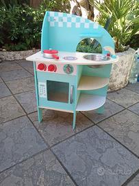 cucina giocattolo in legno