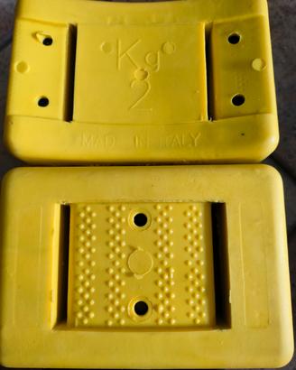 Zavorra per subacquei - Pesi Gommati