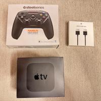 Apple TV 4a generazione 64 GB + steelseries + HDMI