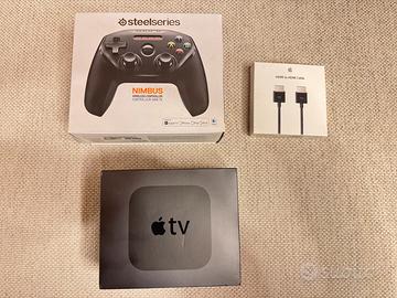 Apple TV 4a generazione 64 GB + steelseries + HDMI