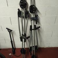 Coppia di portabici da tetto