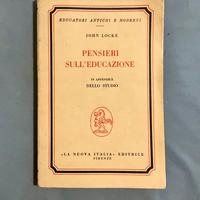 Libro Pensieri sull’Educazione, 1974, vintage
