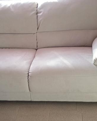 divano 3 posti in alcantara