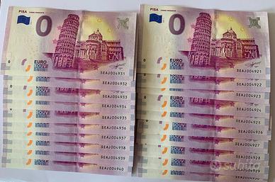 BANCONOTE ZERO EURO ROSA DI PISA