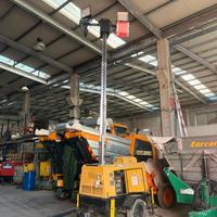 Torre faro più generatore gruppo elettrogeno 10 kw