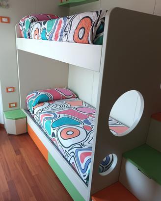 Mobili Cameretta Bambino Con Letto a Castello