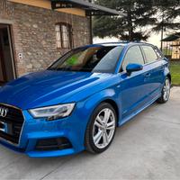 Audi A3 sportback admired 35 tfsi colore blu ara