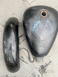 Serbatoio e parafango Honda shadow