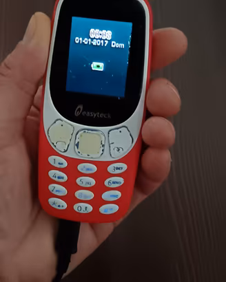 cellulare EASYTECK rosso B310i funzionante 