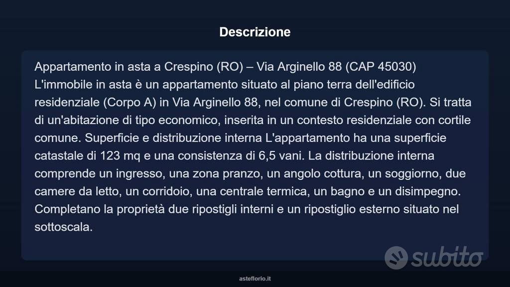 Appartamento – Crespino, Passodoppio - Vista 5
