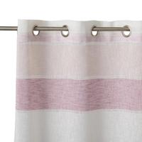 2 tende rosa, occhiello 140x280 cm