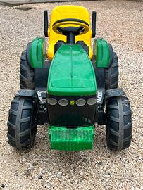 Trattore J Deer Quad elettrico peg perego bambini